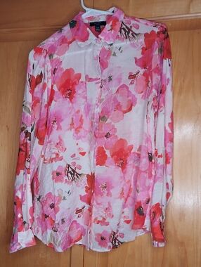Haver London Floral Blouse Size XS